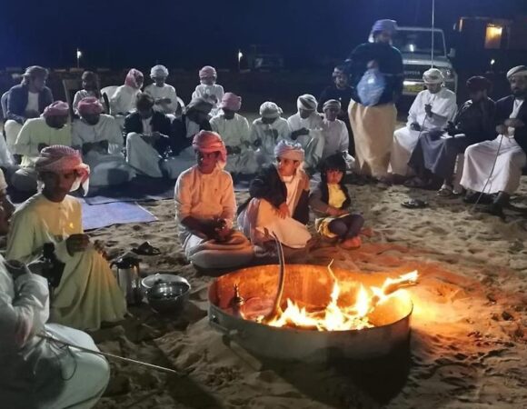 Under the moonlit sky, enjoy enchanting music from the Bedouins. Their melodies connect you to the soul of the desert.