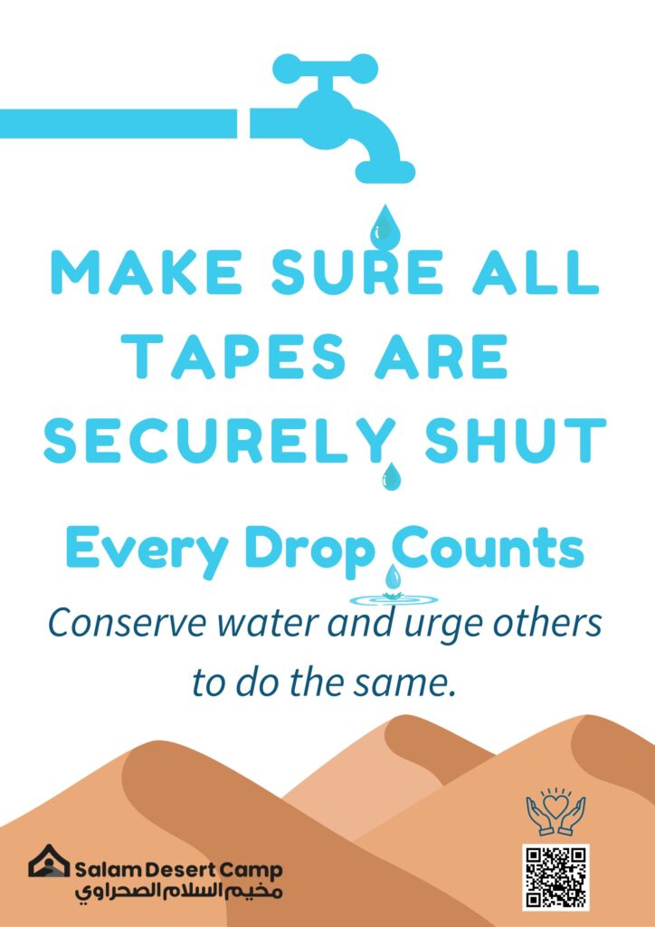 Blue Water Tap Campaign Poster