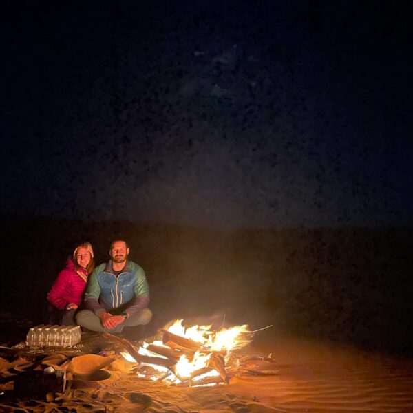 desert camping in Oman