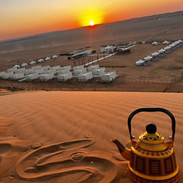 Desert camps in Wahiba Sands