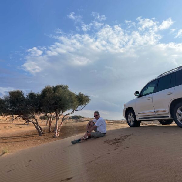 Dune bashing Oman