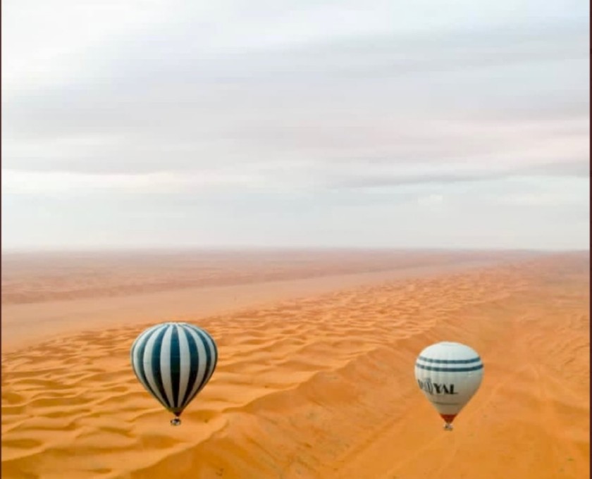 Hot Air Balloon Ride in Oman
