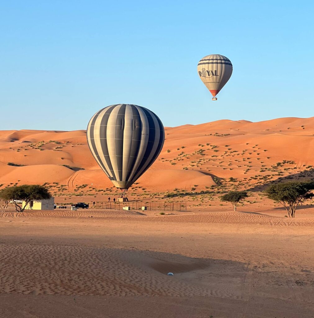 Oman Hot Air Balloon Rides