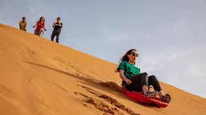 Oman Sandboarding Wahiba Sands