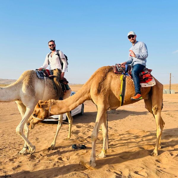 Oman desert Camel riding 