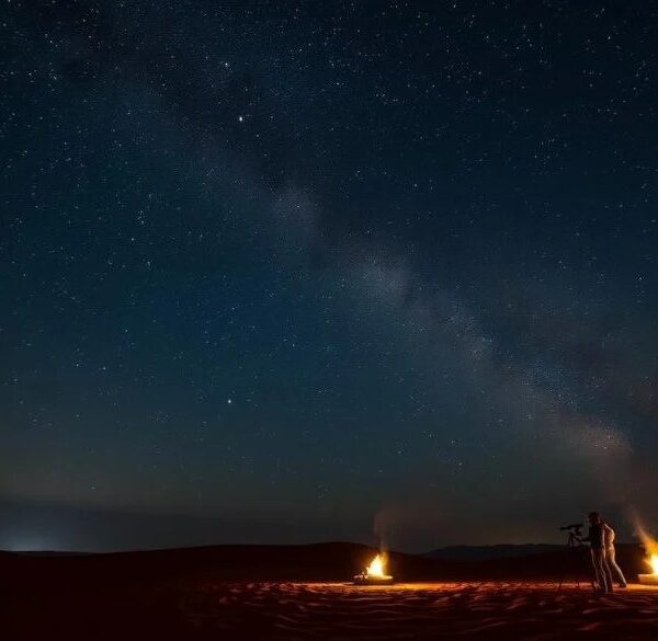 Book stargazing tour Wahiba Sands with telescope