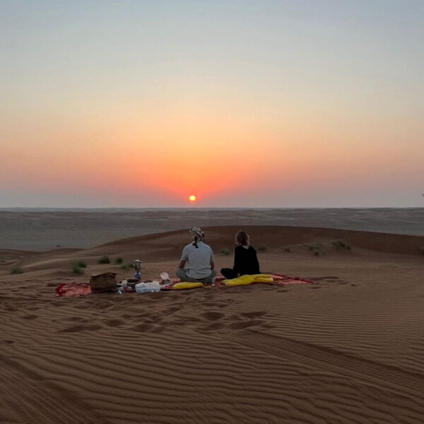 Glamping in Oman desert