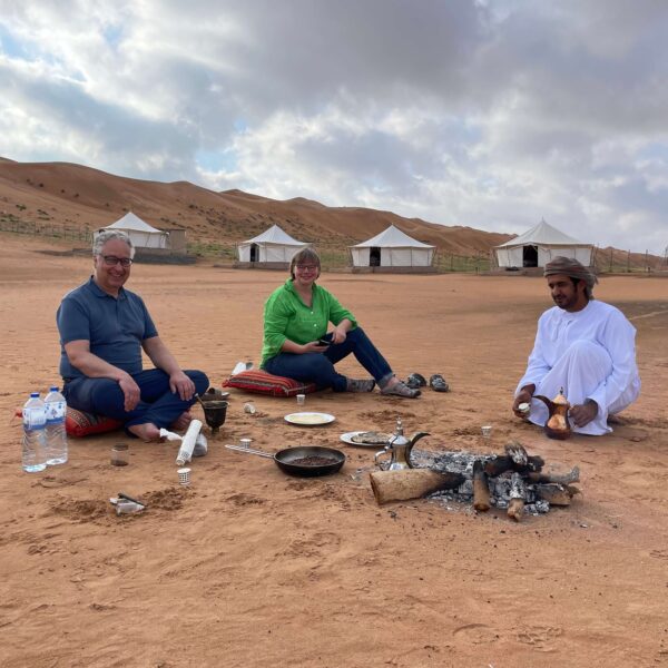 Luxury desert glamping Oman