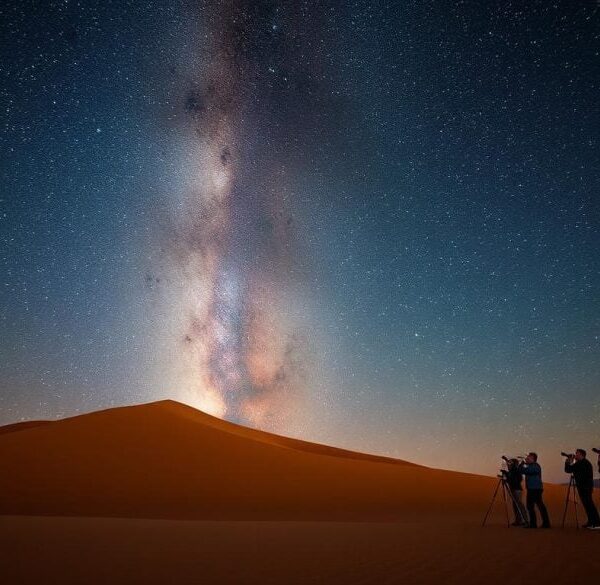 Wahiba Sands stargazing desert camp telescope included